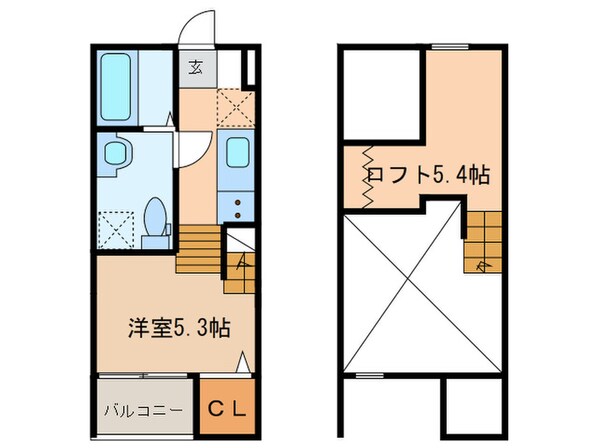 プランドールの物件間取画像